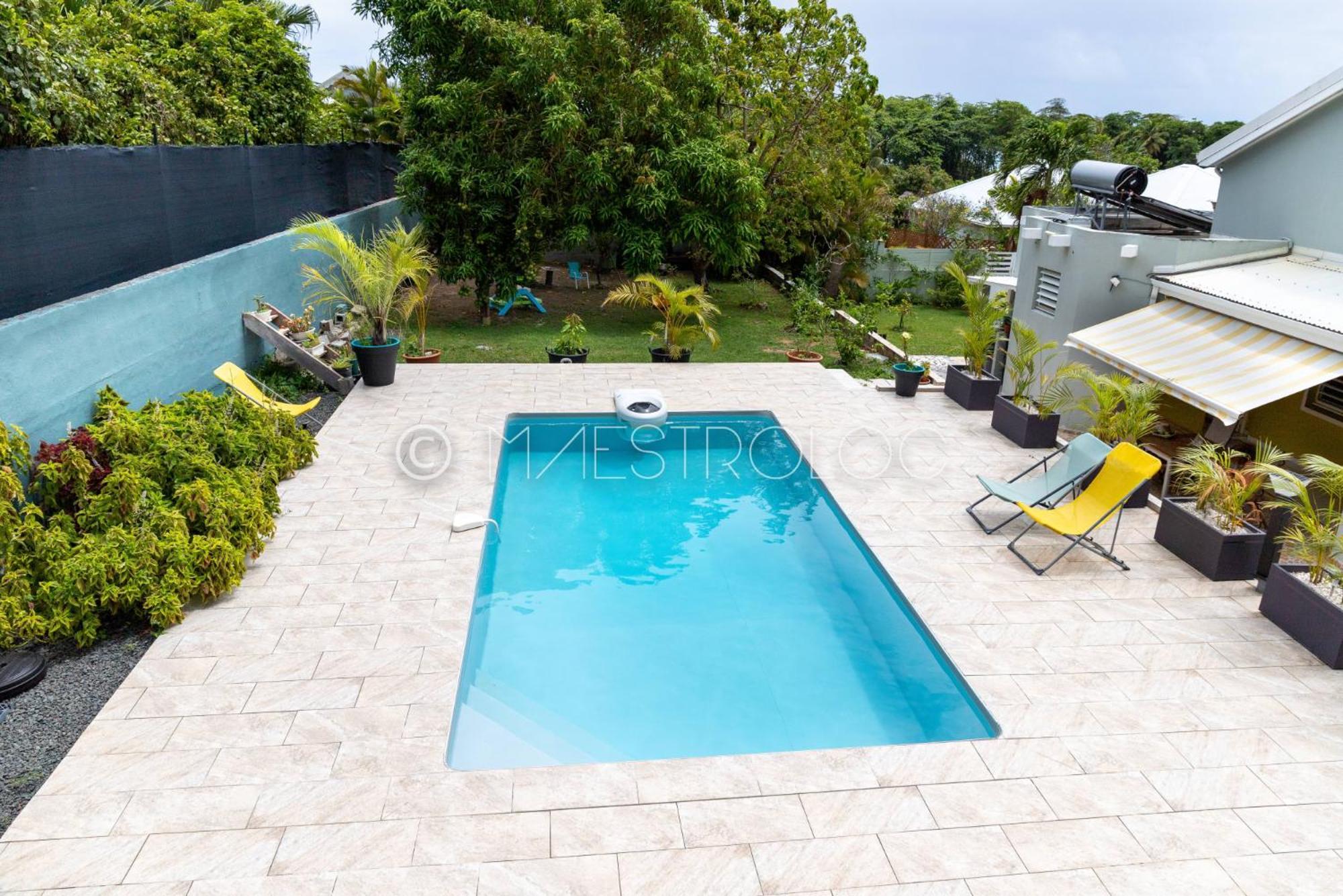 Villa L'Artist En Bord De Mer Avec Piscine Privee Sainte-Rose Dış mekan fotoğraf